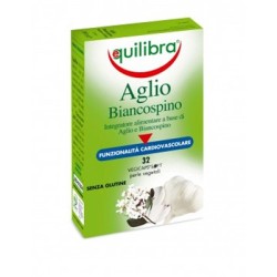 Equilibra Aglio Biancospino integratore 32 Perle Vegetali