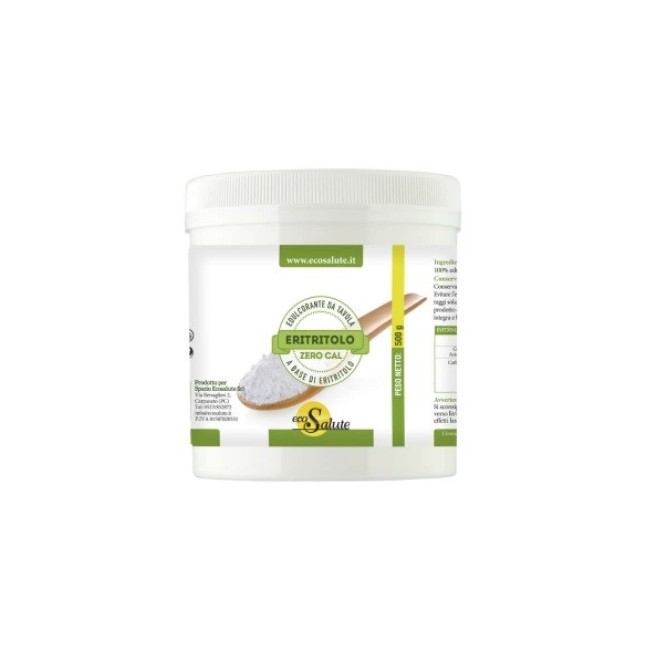 Zio Ecosalute Eritritolo Zero Cal dolcificante ipocalorico 500 G Zio Ecosalute Eritritolo Zero Cal dolcificante ipocalorico 500 G