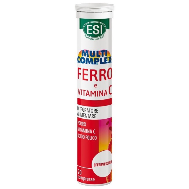 Esi Multicomplex Ferro Vitamina C 20 Compresse Effervescenti Esi Multicomplex Ferro Vitamina C 20 Compresse Effervescenti