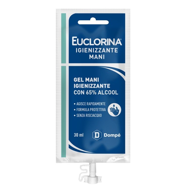 Dompe' Farmaceutici Euclorina Gel Mani Igienizzante 30 Ml