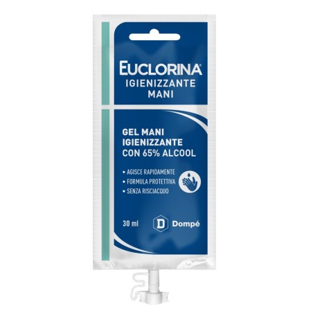 Dompe' Farmaceutici Euclorina Gel Mani Igienizzante 30 Ml