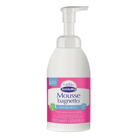 Zeta Farmaceutici Euphidra Amidomio Mousse Bagnetto 500 Ml Zeta Farmaceutici Euphidra Amidomio Mousse Bagnetto 500 Ml