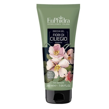 Euphidra Docciagel Idratante Ciliegio Doccia Gel 200 ml Euphidra Docciagel Idratante Ciliegio Doccia Gel 200 ml