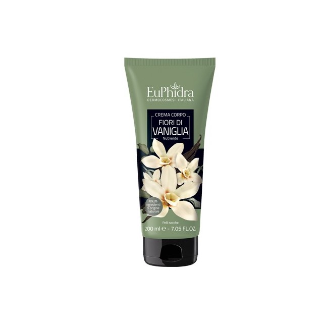 Zeta Farmaceutici Euphidra Crema Corpo Nutriente Vaniglia 200ml Zeta Farmaceutici Euphidra Crema Corpo Nutriente Vaniglia 200ml