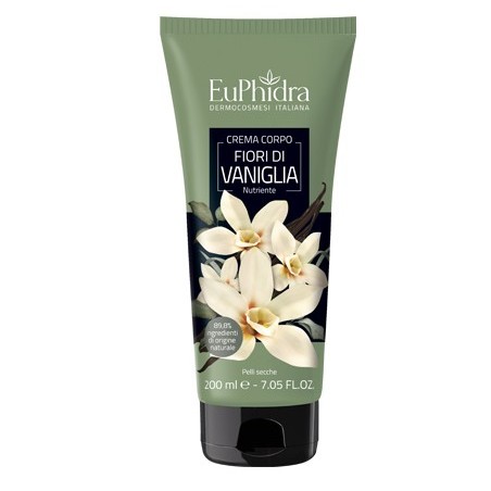 Zeta Farmaceutici Euphidra Crema Corpo Nutriente Vaniglia 200ml Zeta Farmaceutici Euphidra Crema Corpo Nutriente Vaniglia 200ml