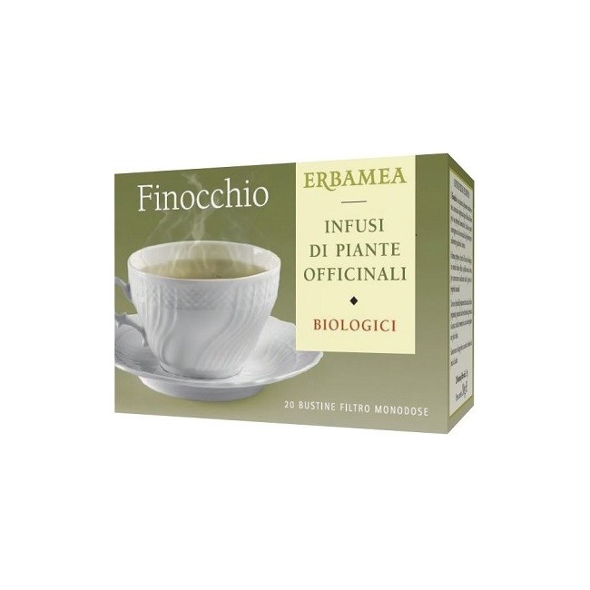 Erbamea Finocchio 20 Bustine Filtro tisana biologica Erbamea Finocchio 20 Bustine Filtro tisana biologica