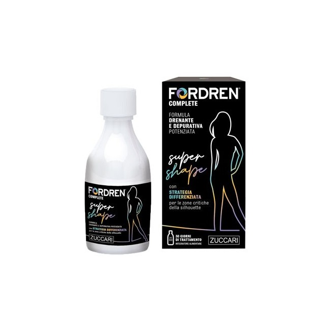 Zuccari Fordren Complete Supershape integratore drenante 300 Ml