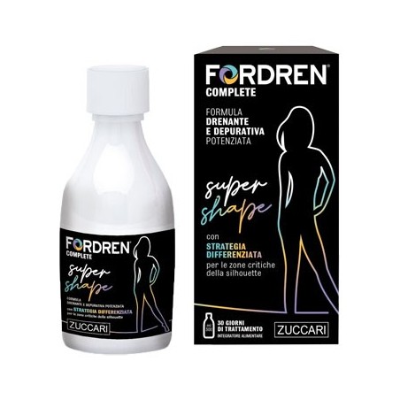 Zuccari Fordren Complete Supershape integratore drenante 300 Ml