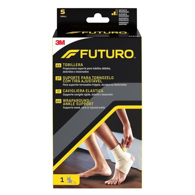 3m Futuro Cavigliera Elastica Small Dimensione 18/20,5cm 3m Futuro Cavigliera Elastica Small Dimensione 18/20,5cm