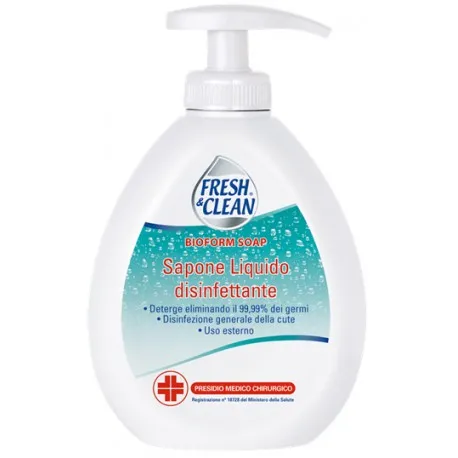 Sodalco Disinfettante Fresh&clean sapone liquido 300 Ml - Para