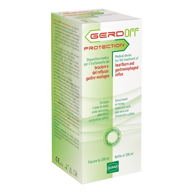 Sofar Gerdoff Protection Sciroppo integratore Flacone 200 Ml Sofar Gerdoff Protection Sciroppo integratore Flacone 200 Ml