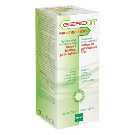 Sofar Gerdoff Protection Sciroppo integratore Flacone 200 Ml Sofar Gerdoff Protection Sciroppo integratore Flacone 200 Ml