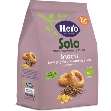 Fater Hero Solo Snack Lenticchie Mais 100% Bio 50 G Fater Hero Solo Snack Lenticchie Mais 100% Bio 50 G
