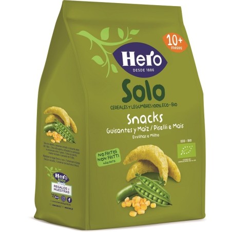 Fater Hero Solo Snack Piselli E Mais 100% Bio 50 G