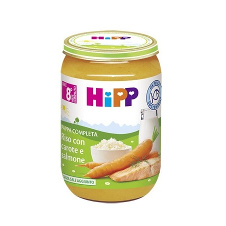 Hipp Italia Hipp Pappa Pronta Riso Carote Salmone 220 G