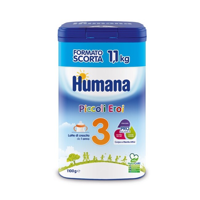 Humana 3 Probalance latte di crescita da 1 anno 1100 G Humana 3 Probalance latte di crescita da 1 anno 1100 G