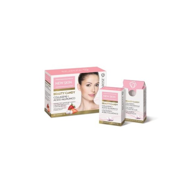 Di-va Incarose New Skin Beauty Candy integratore 80 Tavolette Di-va Incarose New Skin Beauty Candy integratore 80 Tavolette