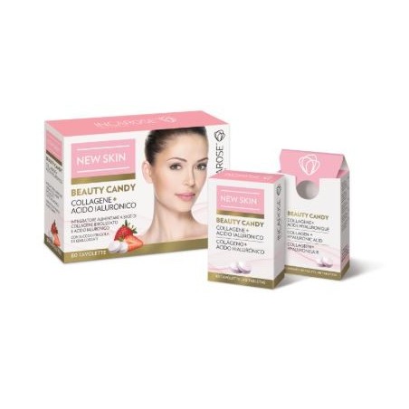 Di-va Incarose New Skin Beauty Candy integratore 80 Tavolette Di-va Incarose New Skin Beauty Candy integratore 80 Tavolette