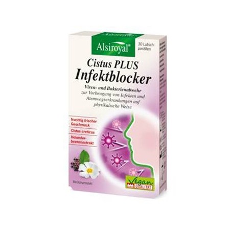 Dott Cagnola Alsiroyal Infekt Blocker Cistus Plus 30 Pastiglie Gommose Dott Cagnola Alsiroyal Infekt Blocker Cistus Plus 30 Pastiglie Gommose
