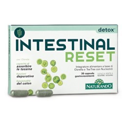 Naturando Intestinal Reset 30 Compresse per il colon