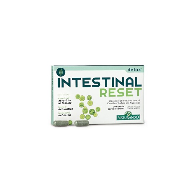 Naturando Intestinal Reset 30 Compresse per il colon Naturando Intestinal Reset 30 Compresse per il colon