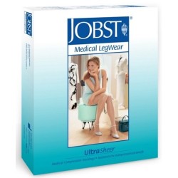 Jobst Ultrasheer 15-20mmhg Calza autoreggente nera taglia 5