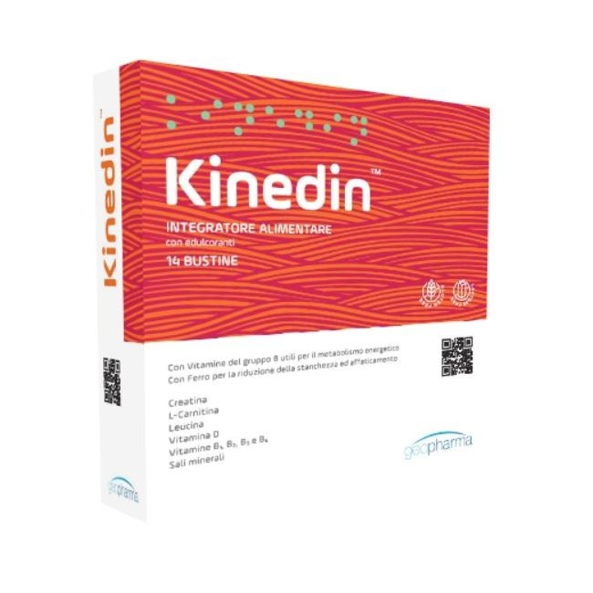Geofarma Kinedin 14 Bustine integratore con creatina Geofarma Kinedin 14 Bustine integratore con creatina