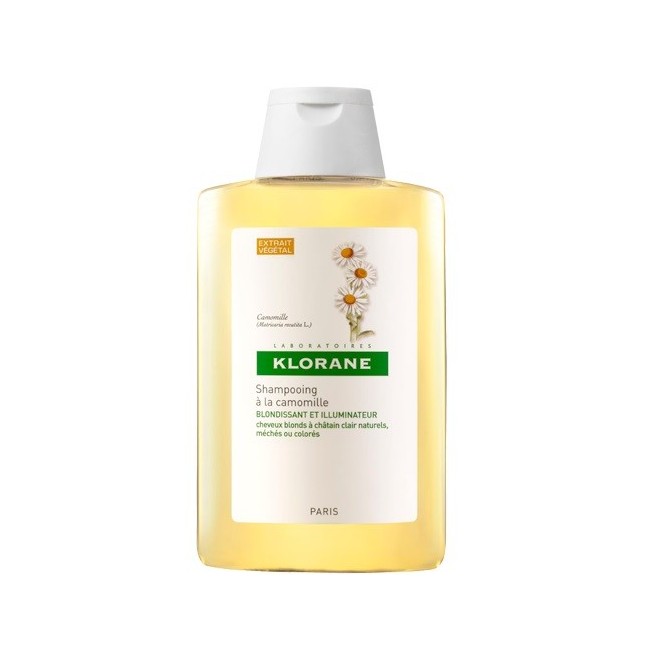 Klorane Shampoo Camomilla schiarente illuminante 100 Ml