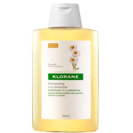 Klorane Shampoo Camomilla schiarente illuminante 100 Ml