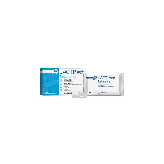 Marco Viti Farmaceutici Lactifast integratore 10 Capsule Marco Viti Farmaceutici Lactifast integratore 10 Capsule