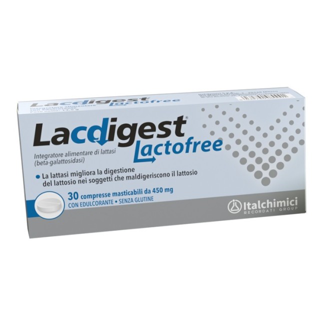 Italchimici Lacdigest Lactofree 30 Compresse Masticabili Italchimici Lacdigest Lactofree 30 Compresse Masticabili