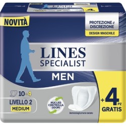 Fater Lines Specialists Men Livello 2 assorbenti maschili 14 pezzi