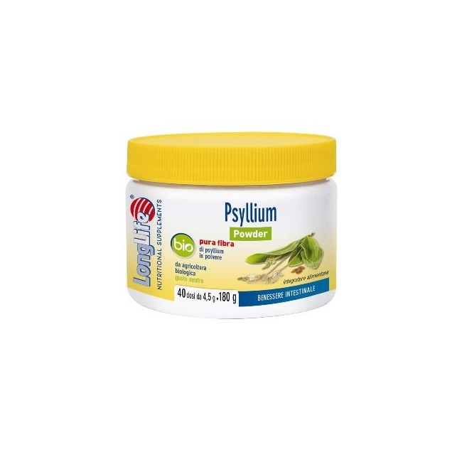 Phoenix Longlife Psyllium Bio Polvere integratore di fibre 180 Gr Phoenix Longlife Psyllium Bio Polvere integratore di fibre 180 Gr