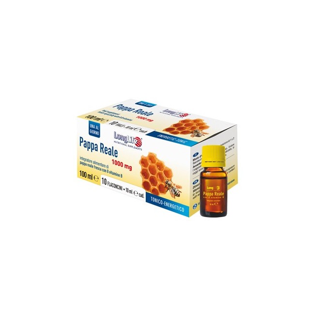 Phoenix Longlife Pappa Reale + Vitamina B integratore 10 Flaconcini