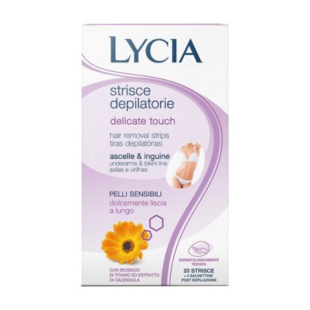 Lycia Strisce Depilatorie Delicate Touch Ascelle E Inguine 20 Pezzi Lycia Strisce Depilatorie Delicate Touch Ascelle E Inguine 20 Pezzi