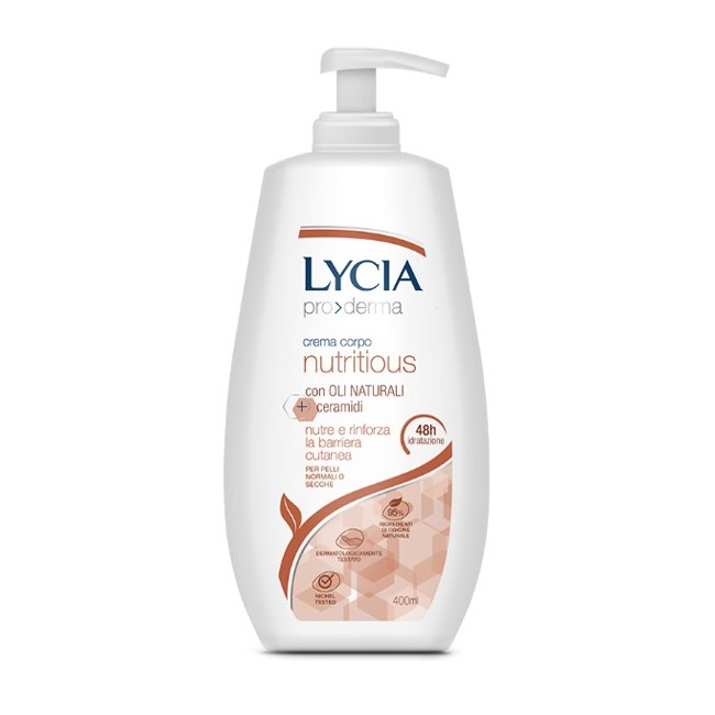 Sodalco Lycia Proderma Crema Corpo Nutritious 400 Ml Sodalco Lycia Proderma Crema Corpo Nutritious 400 Ml