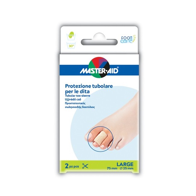 Master-aid Tubo In Gel Elasticizzato L 7,5 Cm 2 Pezzi Master-aid Tubo In Gel Elasticizzato L 7,5 Cm 2 Pezzi