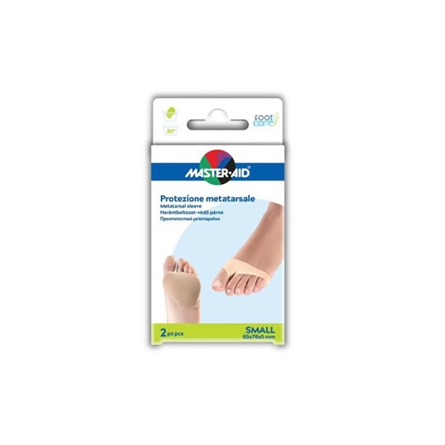 Master-aid Protezione Per Metatarso In Tessuto Elastico E Gel S 1 Paio Master-aid Protezione Per Metatarso In Tessuto Elastico E Gel S 1 Paio