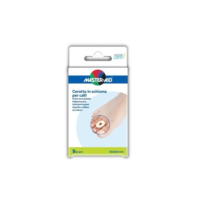 Master-aid Protezione Schiuma Per Calli Spessore 3 Mm 9 Pezzi Master-aid Protezione Schiuma Per Calli Spessore 3 Mm 9 Pezzi