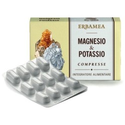 Erbamea Magnesio & Potassio integratore 24 Compresse