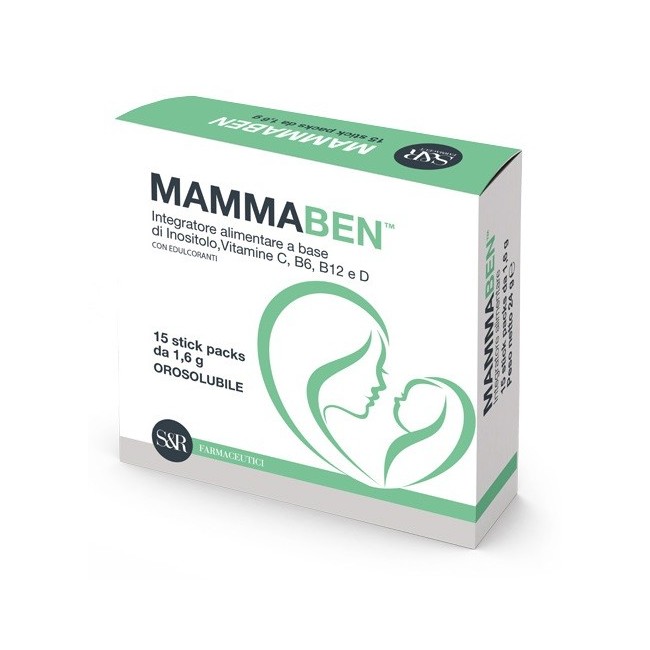 S&r Farmaceutici Mammaben integratore di inositolo 15 Stickpack