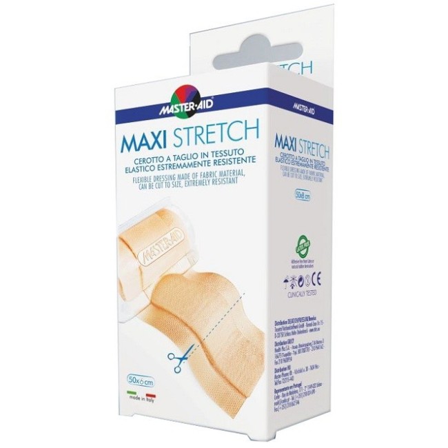 Master-aid Stretch Cerotto A Taglio In Tessuto Elastico 50 X 6 Cm Master-aid Stretch Cerotto A Taglio In Tessuto Elastico 50 X 6 Cm