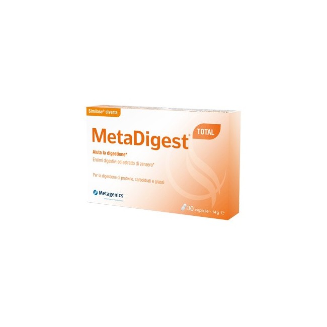 Metagenics Belgium Bvba Metadigest Total 30 Capsule Metagenics Belgium Bvba Metadigest Total 30 Capsule