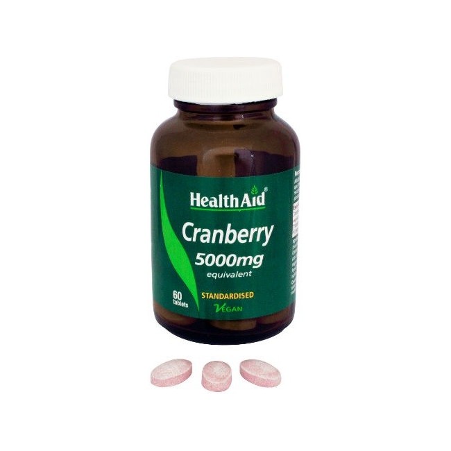 Healthaid Italia Mirtillo Rosso Cranberry 60 compresse Healthaid Italia Mirtillo Rosso Cranberry 60 compresse