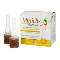 Sella Miniclis Natural microclismi lassativi adulti 6 Pezzi