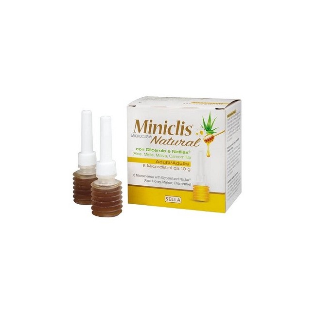 Sella Miniclis Natural microclismi lassativi adulti 6 Pezzi Sella Miniclis Natural microclismi lassativi adulti 6 Pezzi