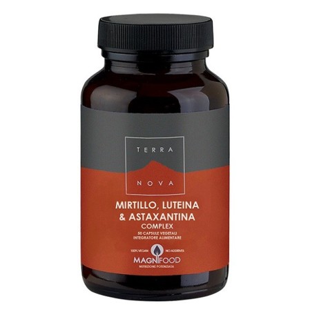 Terranova Mirtillo Luteina Astaxantina Sinergia Occhi 50 Capsule Terranova Mirtillo Luteina Astaxantina Sinergia Occhi 50 Capsule