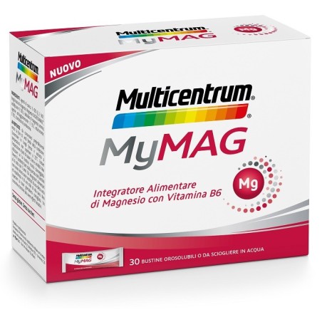 Multicentrum Mymag 30 Bustine integratore di magnesio Multicentrum Mymag 30 Bustine integratore di magnesio