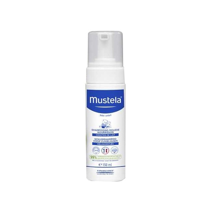 Mustela Shampoo Mousse per eliminare crosta lattea 150 Ml Mustela Shampoo Mousse per eliminare crosta lattea 150 Ml