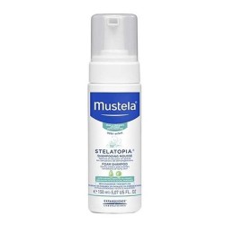 Mustela Stelatopia Shampoo Mousse per pelle atopica 150 Ml